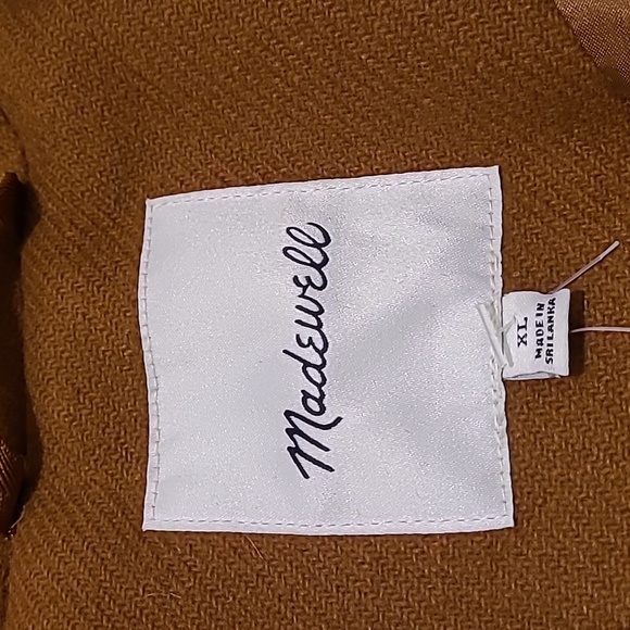 NWT MADEWELL AVERDON COAT - Picture 8 of 12